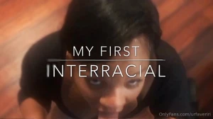 My first interracial porno i met this white guy at the bar i worked at