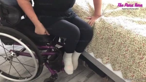 Transferring into bed for a mid-day holiday nap