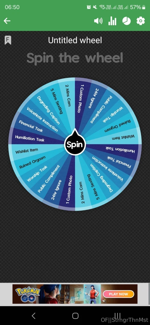 The wheel is open one spin multiple possibilities all curated to suit 