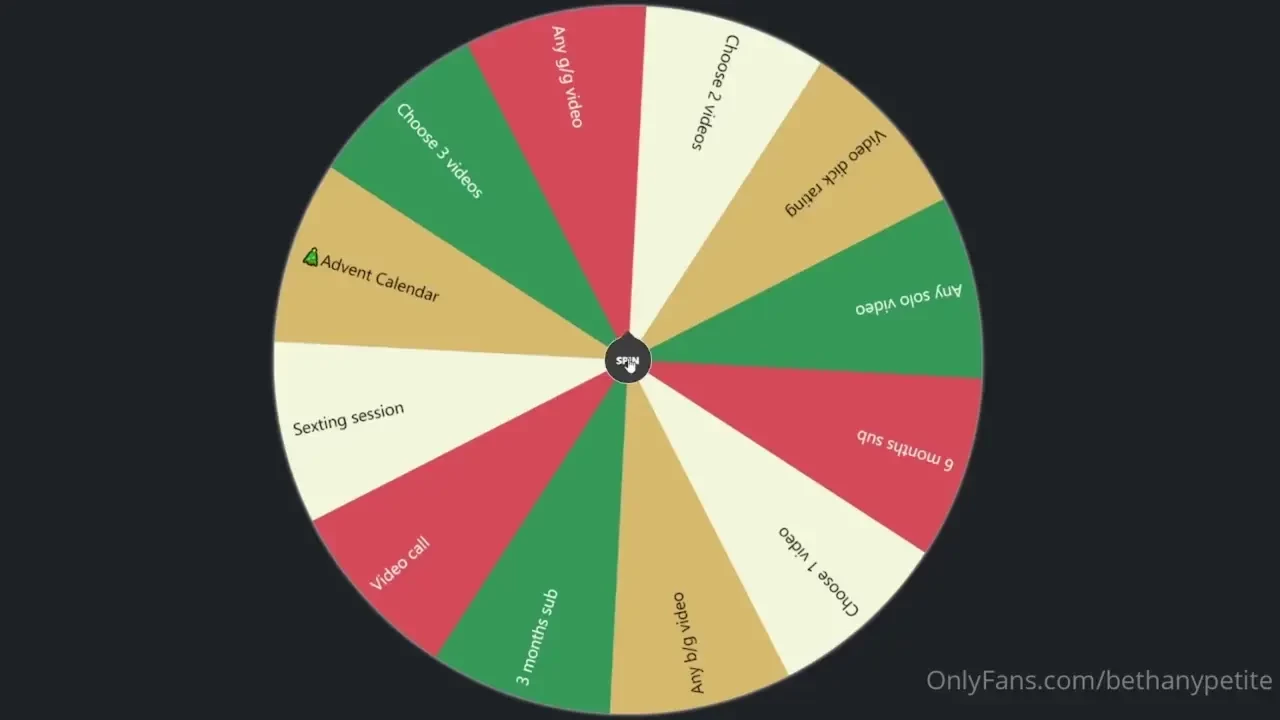 December spin the wheel is here the festive season has brought with it 