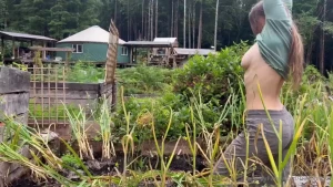 Out in my garden harvesting garlic this morning and honestly my