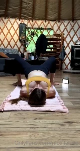 Before bed yoga routine