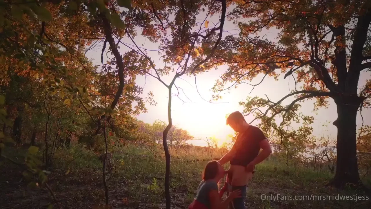 We went out to watch the sunset only to discover that the spot we part 1 