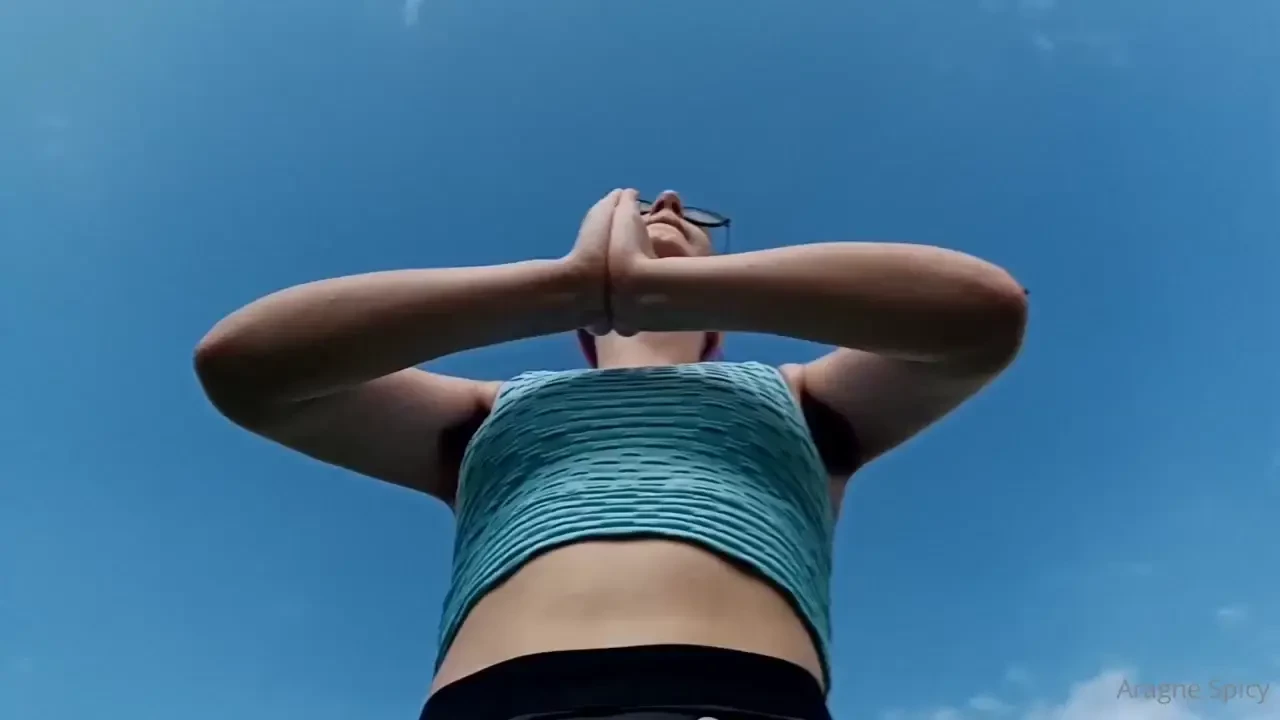 Just me and the sky i will try to make a video like that naked that 