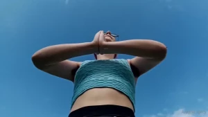 Just me and the sky i will try to make a video like that naked that