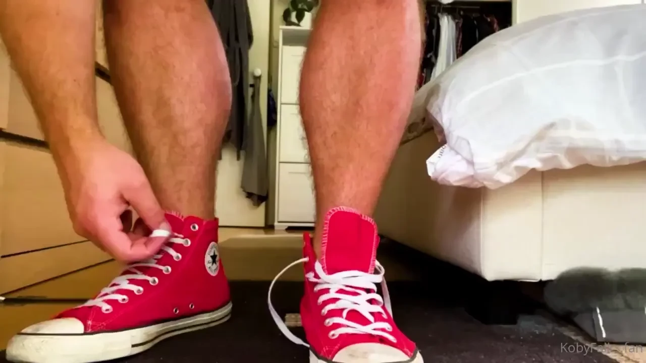 Red converse those red high tops have been my trusty gym mates but it 