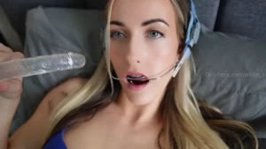 Just some naughty headgear pussy and dildo fun the full version s in