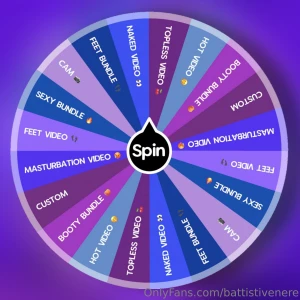 Spin the wheel and try your luck the first special event has arrived