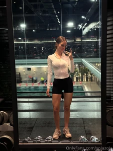 I love going to the gym watching my progress after intense workouts