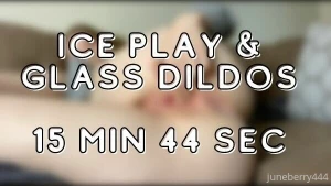 My ice play video explore a new kink with me