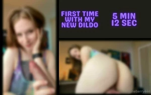 Guess what i got a new dildo this is probably my current favorite