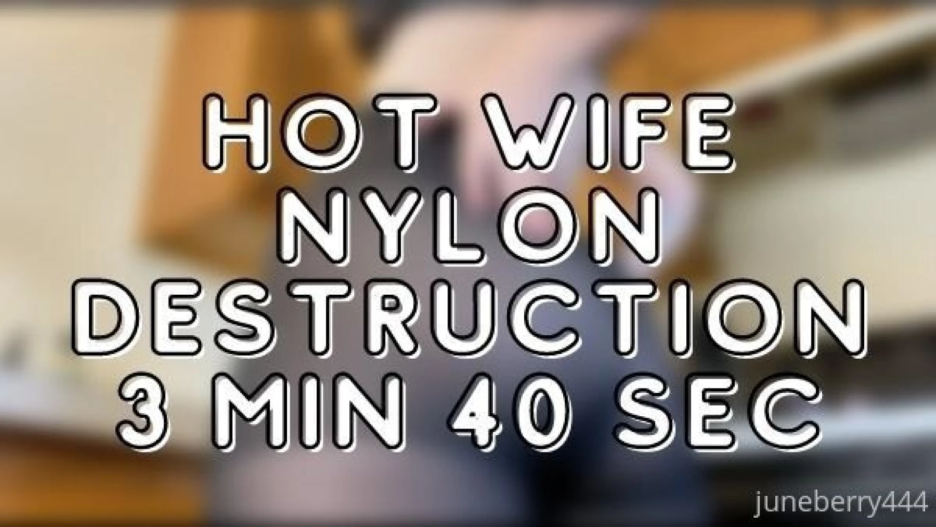 Whats a horny house wife supposed to do at home but wait for their 