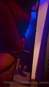 Nothing like watching her fix her dick to fuck me - him