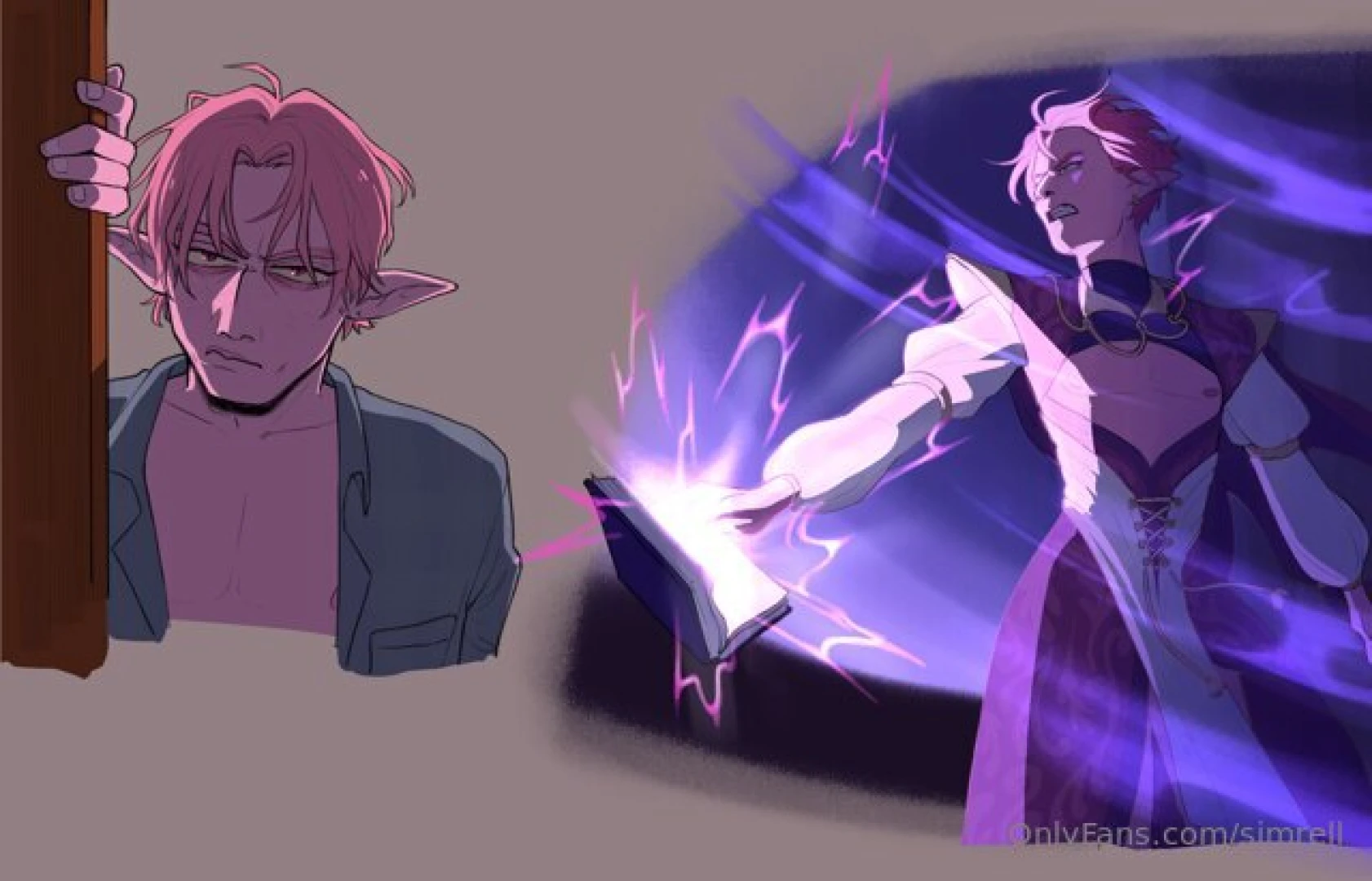 This is for the three of you who are interested in seeing my dnd part 8 