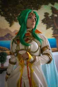 I finally got photos of my queen elincia cosplay this is for me and part 2