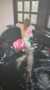 Who wants to see me naked in the bath no spoilers or tricks here yes i