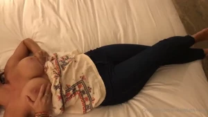 How do you like me playing with my tits would you like to help