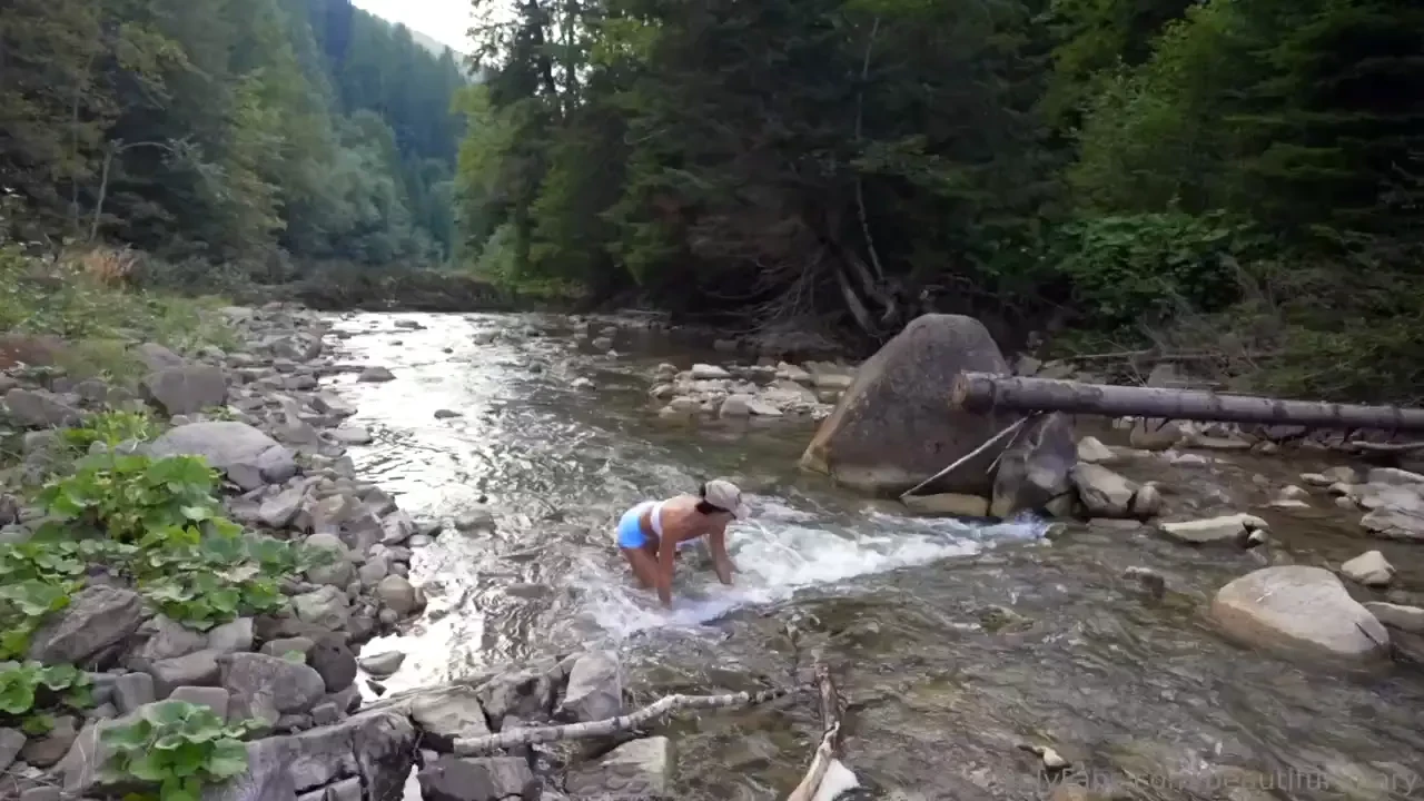 Wet boobs and nipples look especially excited when we dipped into a 