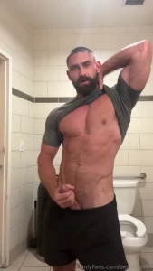 Restroom photoshoot