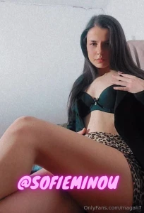 Sexy sofieminou wants to take your hard cock inside her then make a part 9