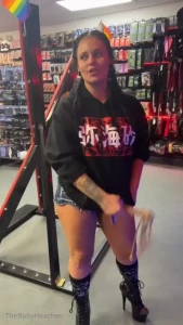 I have a blast every time i go to a sex shop peep the shoes i want em
