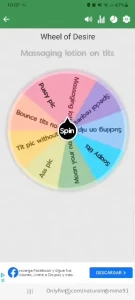 Cum play a game with me 5 per spin winner gets whatever prize the