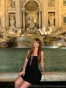 Resting after a walk in rome