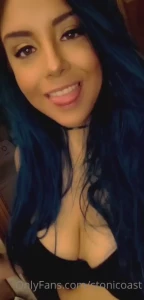 Missing my long blue hair i need a daddy to buy me extensions