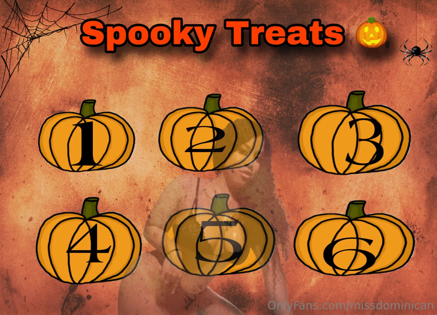 Introducing spooky treats pick a pumpkin for a spooky but sexy treat 