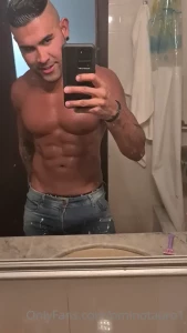 Before going to the party big bulge