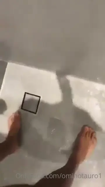 Showering at the gym 