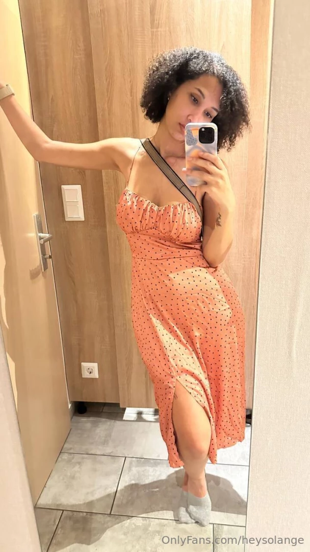 I look very lonely without you do you like that dress on me what are 