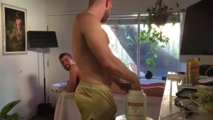 Another view of my massage and fuck with jayxaustin