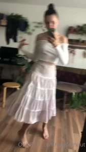 Bought two new vintage skirts maybe for some cute playful cottage