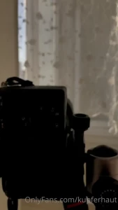 Behind the scenes from my shooting with myself in this beautiful