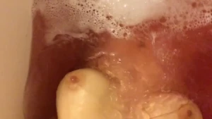 Slo-mo boob splashing