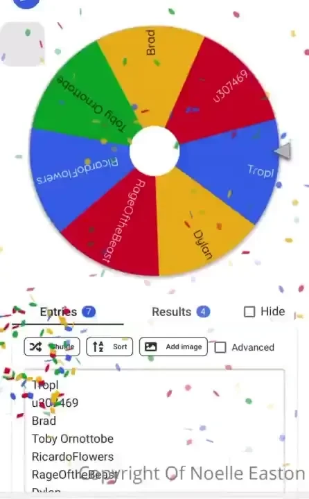 Yesterdays live show free sub winners all you have to do to win is 