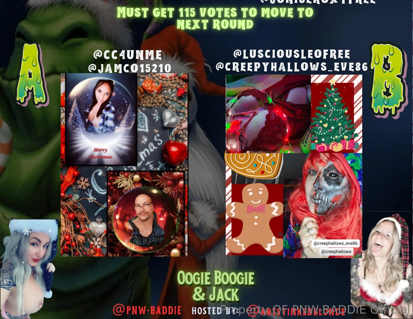 Oogie boogie amp jack round 2 nbsp artsyinkedblonde amp pnw-baddie part 1 