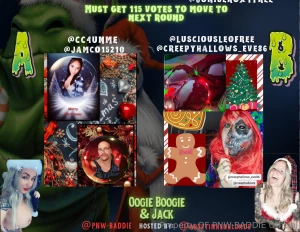 Oogie boogie amp jack round 2 nbsp artsyinkedblonde amp pnw-baddie part 1