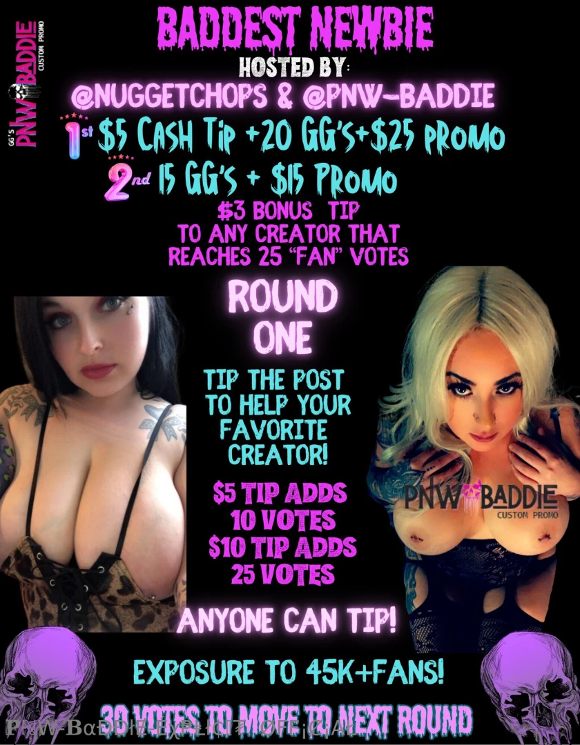 Baddest newbie round one who will be of s baddest newbie boost my part 3 