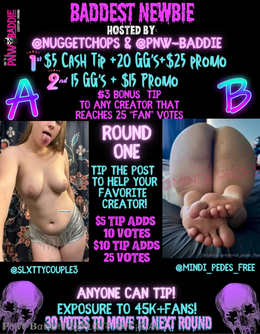 Baddest newbie round one who will be of s baddest newbie boost my part 4 