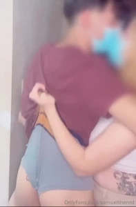 A nicest atomic wedgie she makes me hard