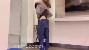 She pull my dignity to the floor giving me frontal wedgies and hard