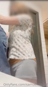 While i washing my hands my friend karla reach my underwear and give