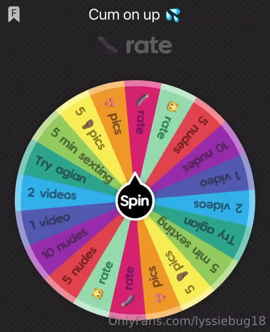 Cum spin baby all you have to do is tip the post 