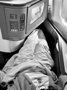 Back on the road for work was lucky enough to get a free upgrade on my