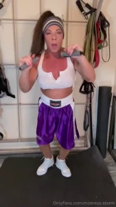 I ll knock you out boxing session