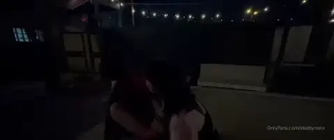 Just two goth girls making out we are collabing next week who wants to 