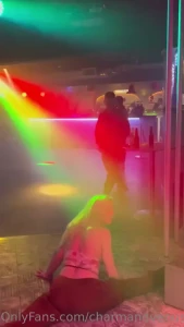 Vacay on an island definitely in party mode and definitely the stars