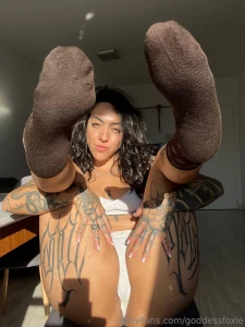 I d put my feet on your face and force you to worship and lick them